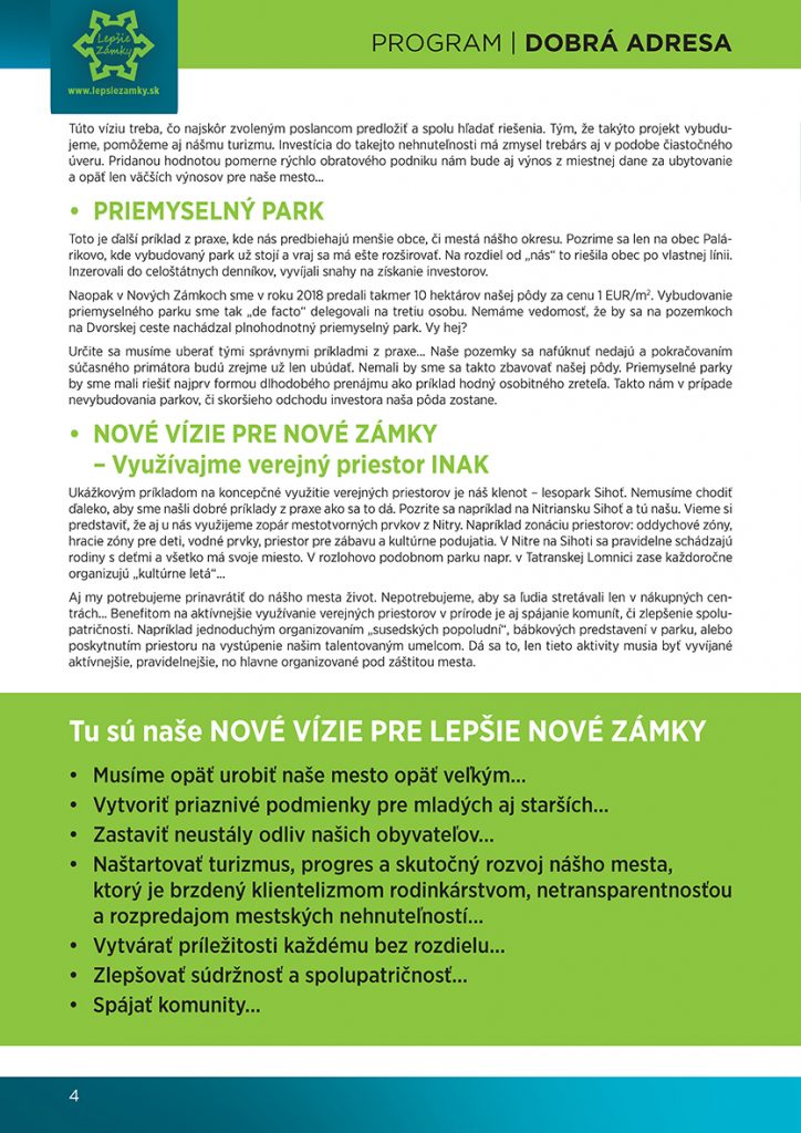 Program Lepšie Zámky